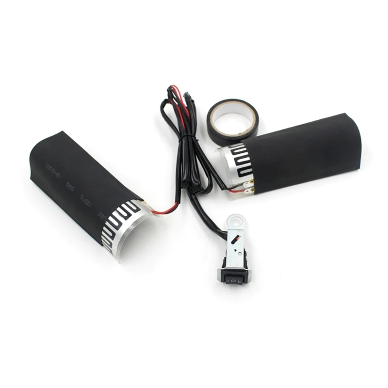 

Universal USB Electric Heated Handlebar Wraps Covers Grips with Temperature Control for Motorcycle Bikes Mountain Bike