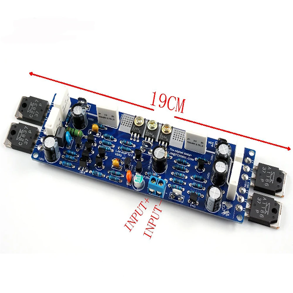 LJM One Pair VER 4..0 Version L12-2 ultra-low distortion +/-50V 120W/8R 200W/4R Mono/Dual Channel L series Power Amplifier Board