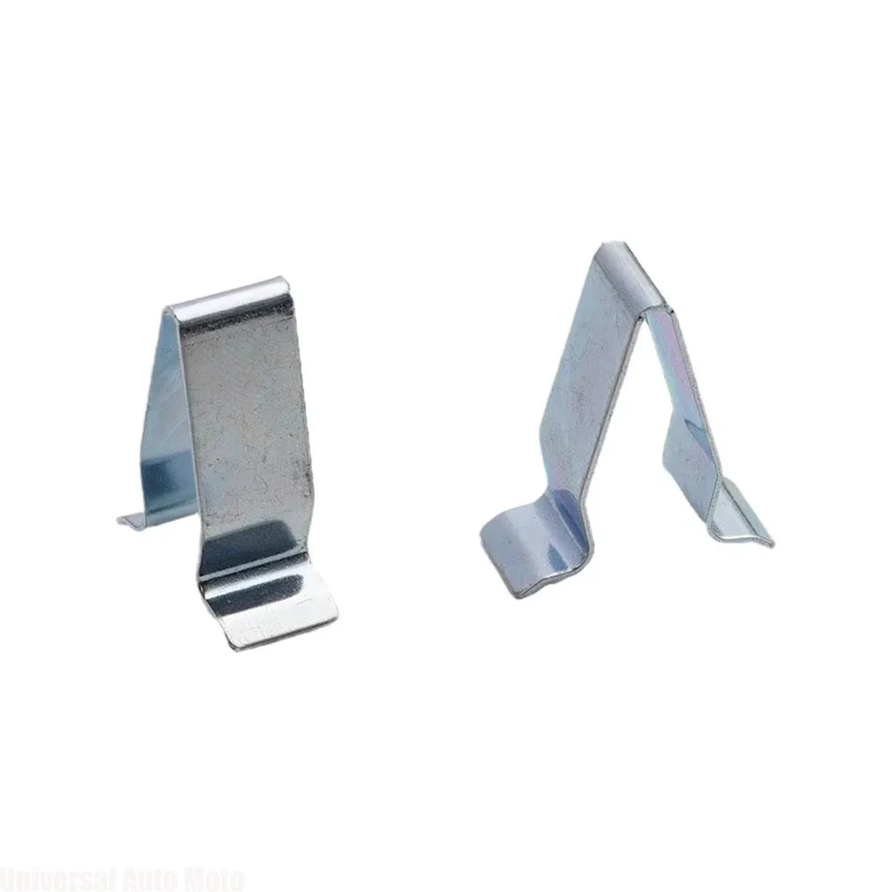 10/20 Pcs Car Door Strip Lining Metal Fastener Clips for  Seat  A3 A4 A6 Car Trunk Tailgate Retainer Metal Clips