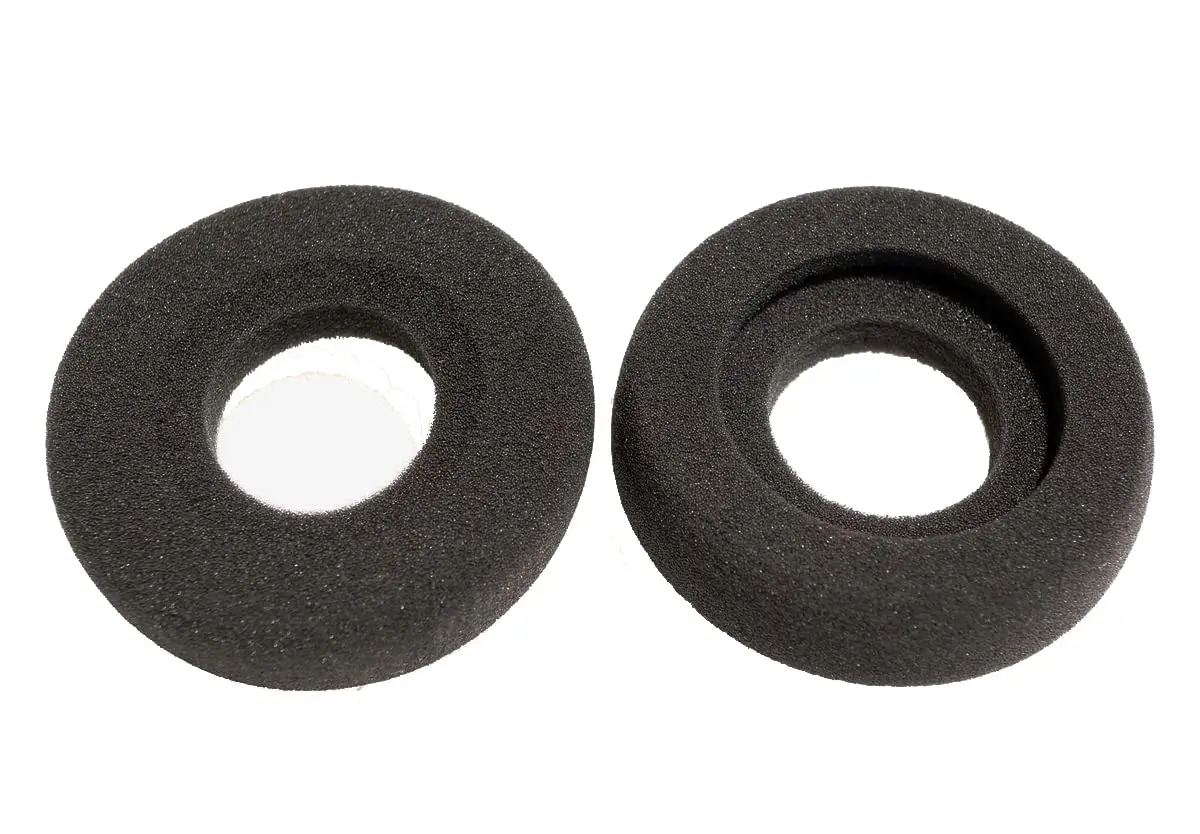 V-MOTA-espuma preta almofadas de orelha, compatível com Plantronics Blackwire 3200, 3210, 3220, 3215,3225, USB 209747-101,BW3215, BW3225, 1 par