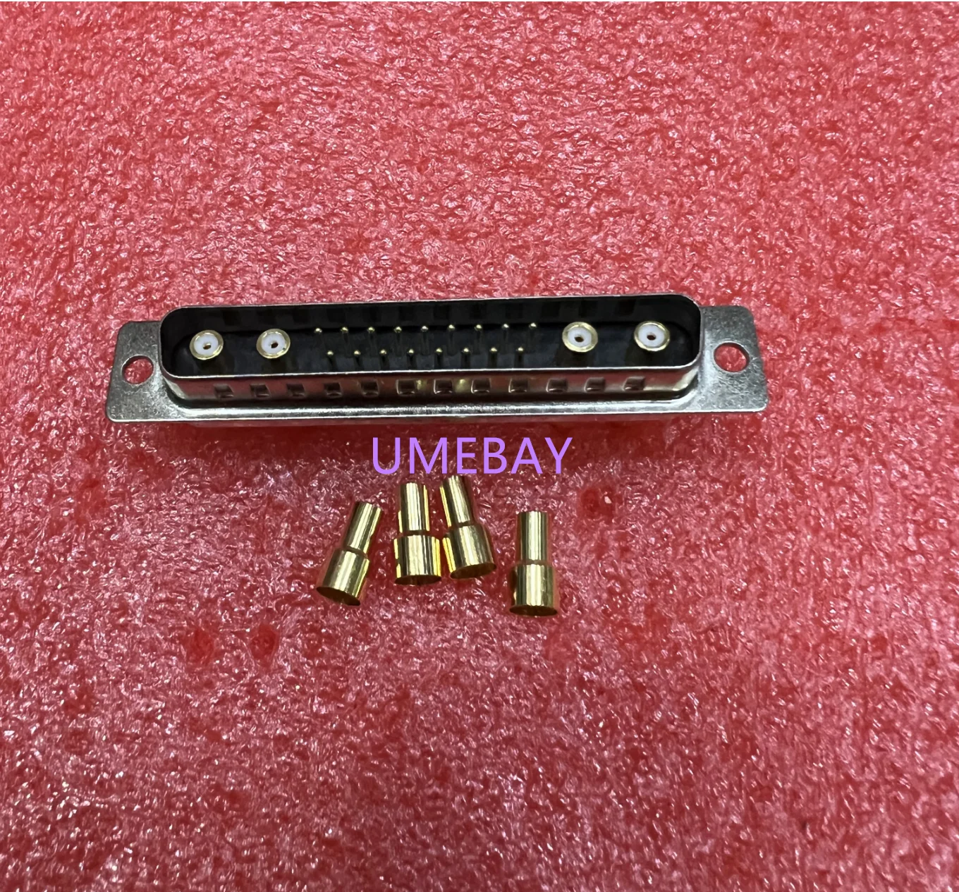 5 pieces, integrated circuits,DB plug 21W4-M male high current connectorD-SUB adapter welding plug socket high-power gold-plated