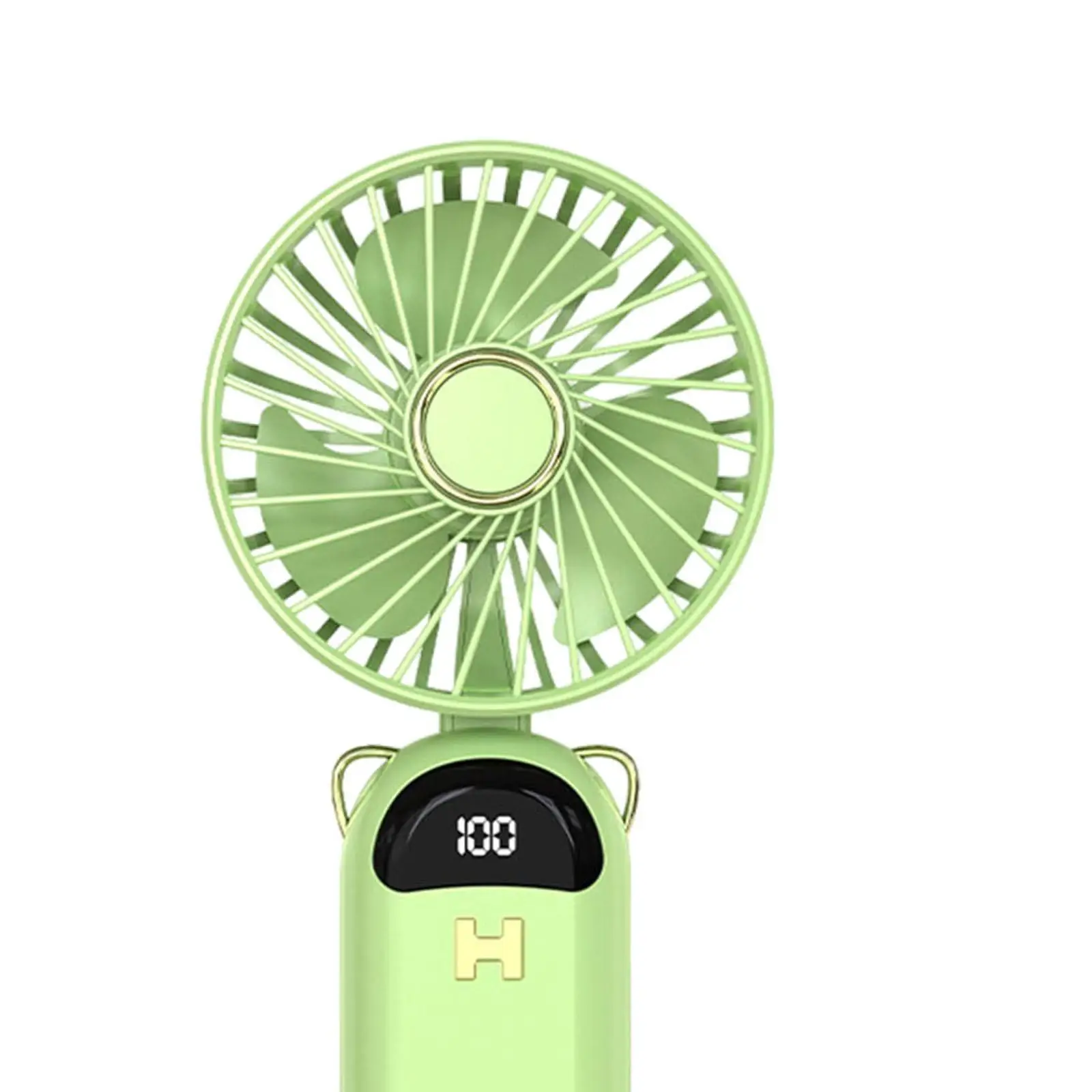 Kipas angin Portable พร้อมพัดลมส่วนบุคคลตะขอสำหรับแขวนเงียบสงบสำหรับการแต่งหน้าการเดินทางที่บ้าน