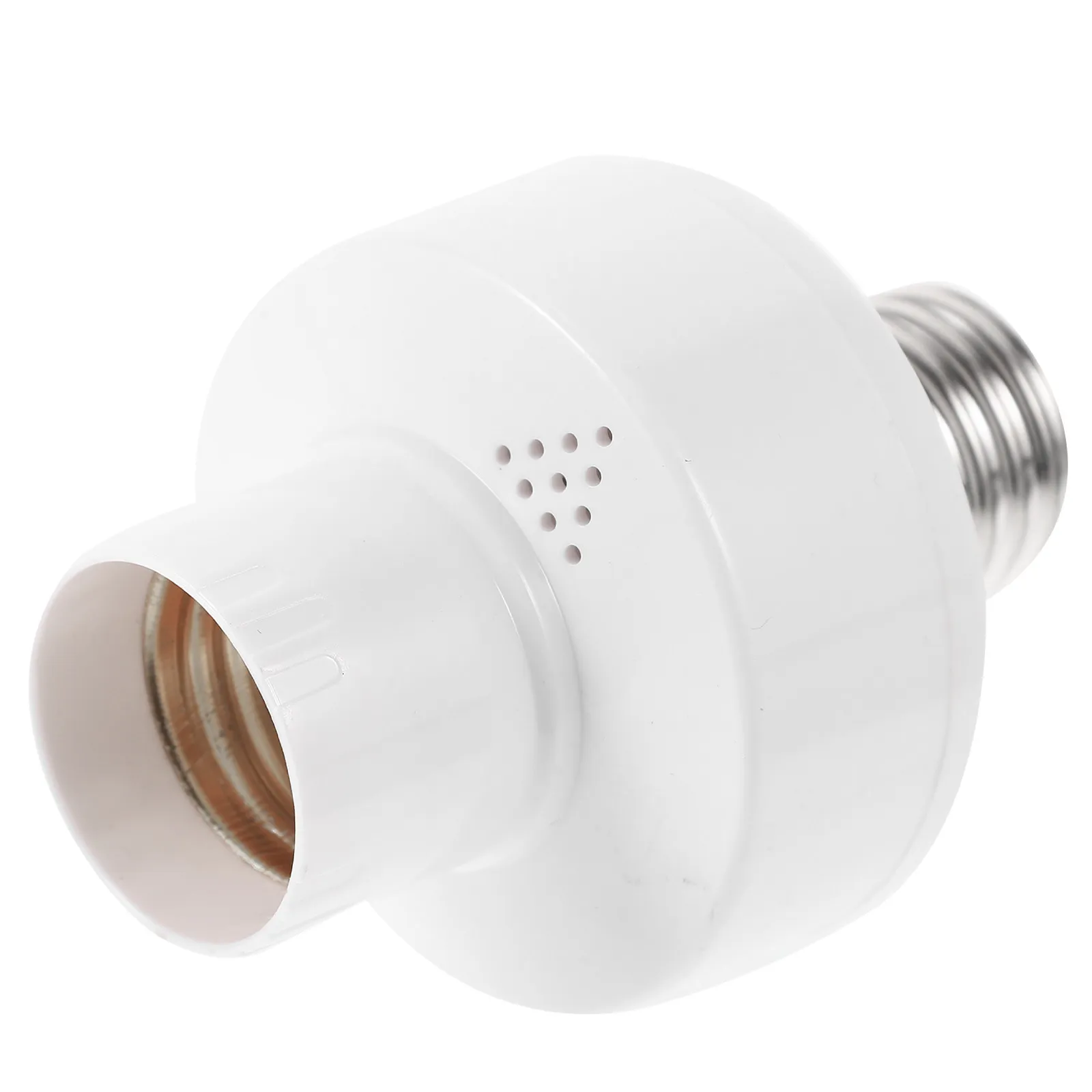 

Voice Intelligent Lamp Holder E27 Socket Control Light Socket Adapter for Home Garage Room