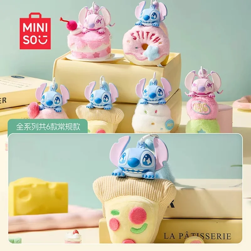 

MINISO Lilo & Stitch Aroma Diffuser Blind Box Refillable Perfume Charm Cute Home Decor Car Fragrance Hanging Gift