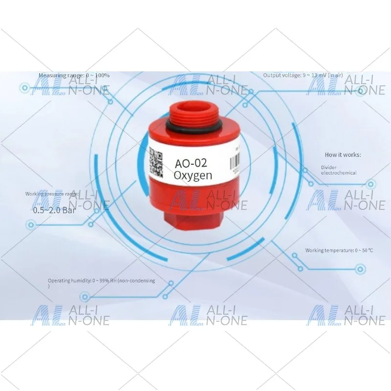 AO-02 Oxygen Sensor O2 Sensor for Vehicle Exhaust Gas Detector Replaceable for AO2 PTB-18.10