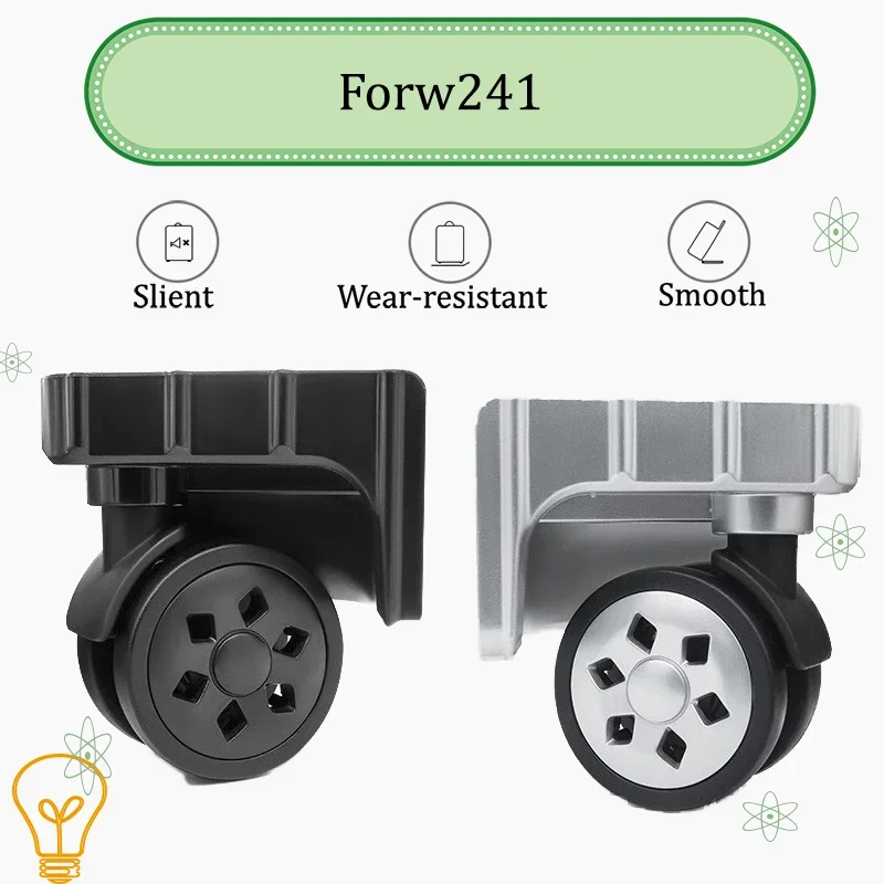 

FOR W241 Universal Luggage Wheel Repair Kit—Silent Swivel Casters Effortlessly Achieve Silent Rolling Replacement