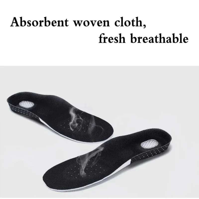 Insoles ศัลยกรรมกระดูกสําหรับผู้ชายผู้หญิงหน่วยความจําโฟมเบาะเจลพื้นรองเท้าซิลิโคน Arch Support Pads รองเท้ากีฬา Pad Running Insert