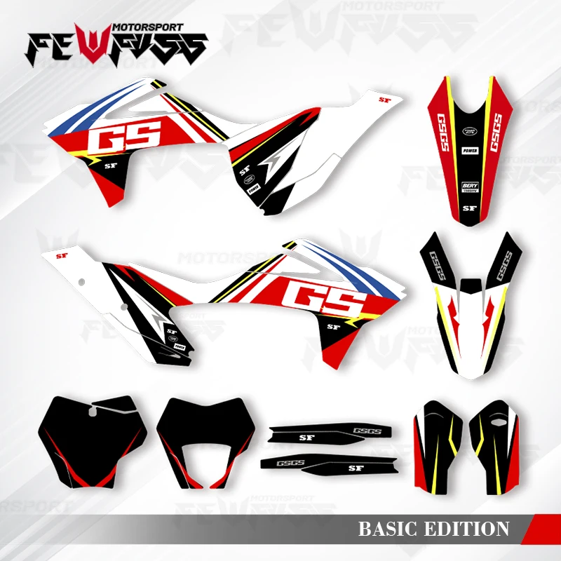 

Графические наклейки Fewfuss, наклейки на мотоцикл, фон на заказ для GASGAS MC EX EC 125 250 300 350 450 2021 2022 2023 005