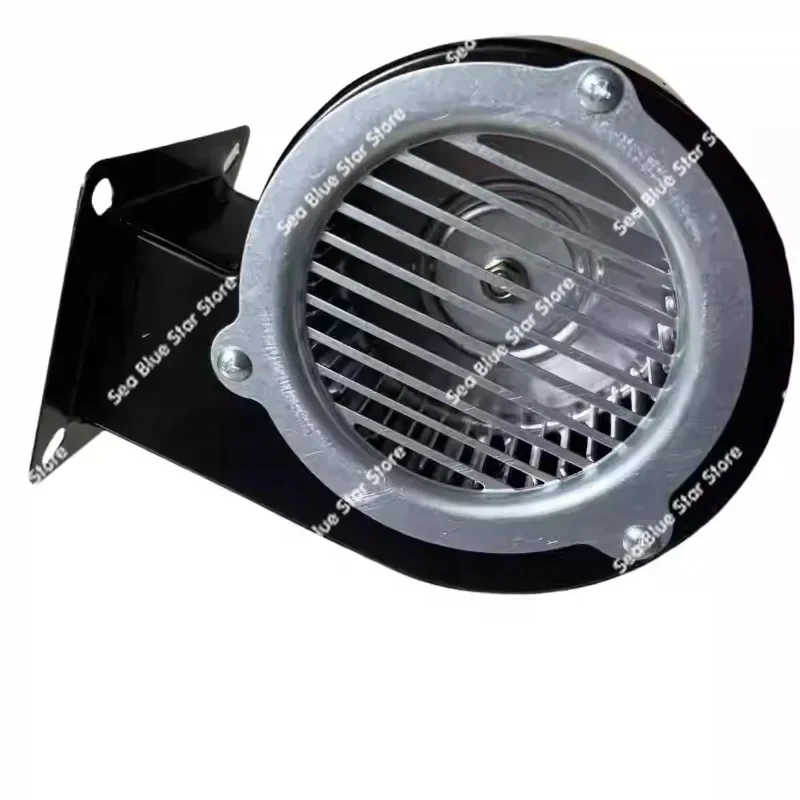 

High power 45W fan hot blast stove turbine combustion blower silent iron shell fan all aluminum fan blade