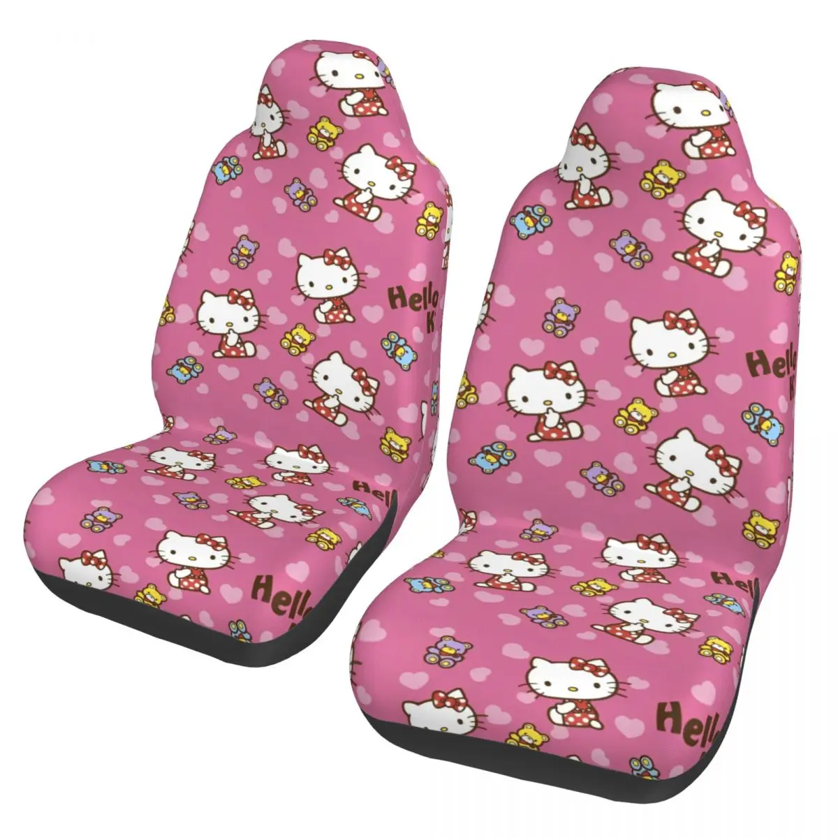 

Hello Kitty Cartoon Universal Car Seat Cover Protector Interior Accessories Women Seat Cushion/Cover Polyester Fishing