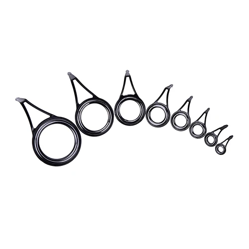 New Sale 8pcs 8 Size Fishing Rod Guide Tip Top Ring Circle Pole Repair KitFishing