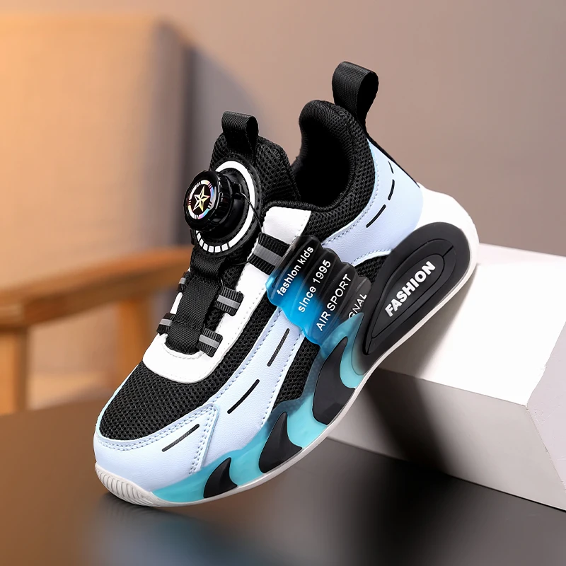

Casual Sports Shoes for Children 2025 New Breathable Mesh Sneakers for Kids Lightweight Comfortable Running Walking Shoes Boys