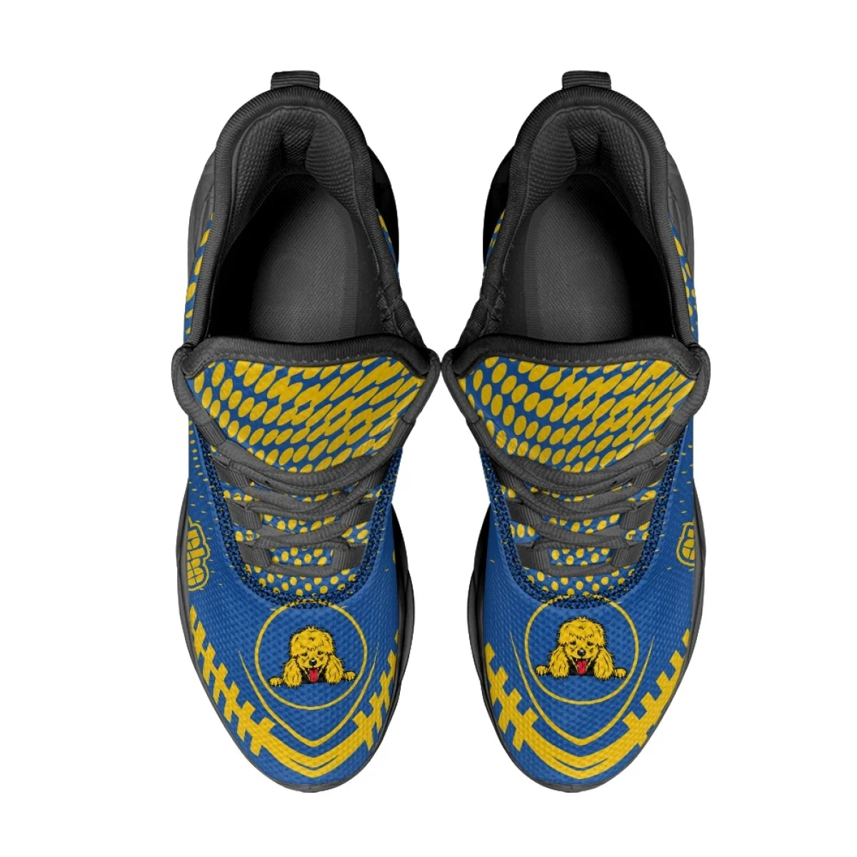 Sigma Gamma Rho Brand Design Mesh Sneakers Poodle Pattern Casual Outdoor Walking Shoes Lightweight Non-slip Running Shoes Zapato