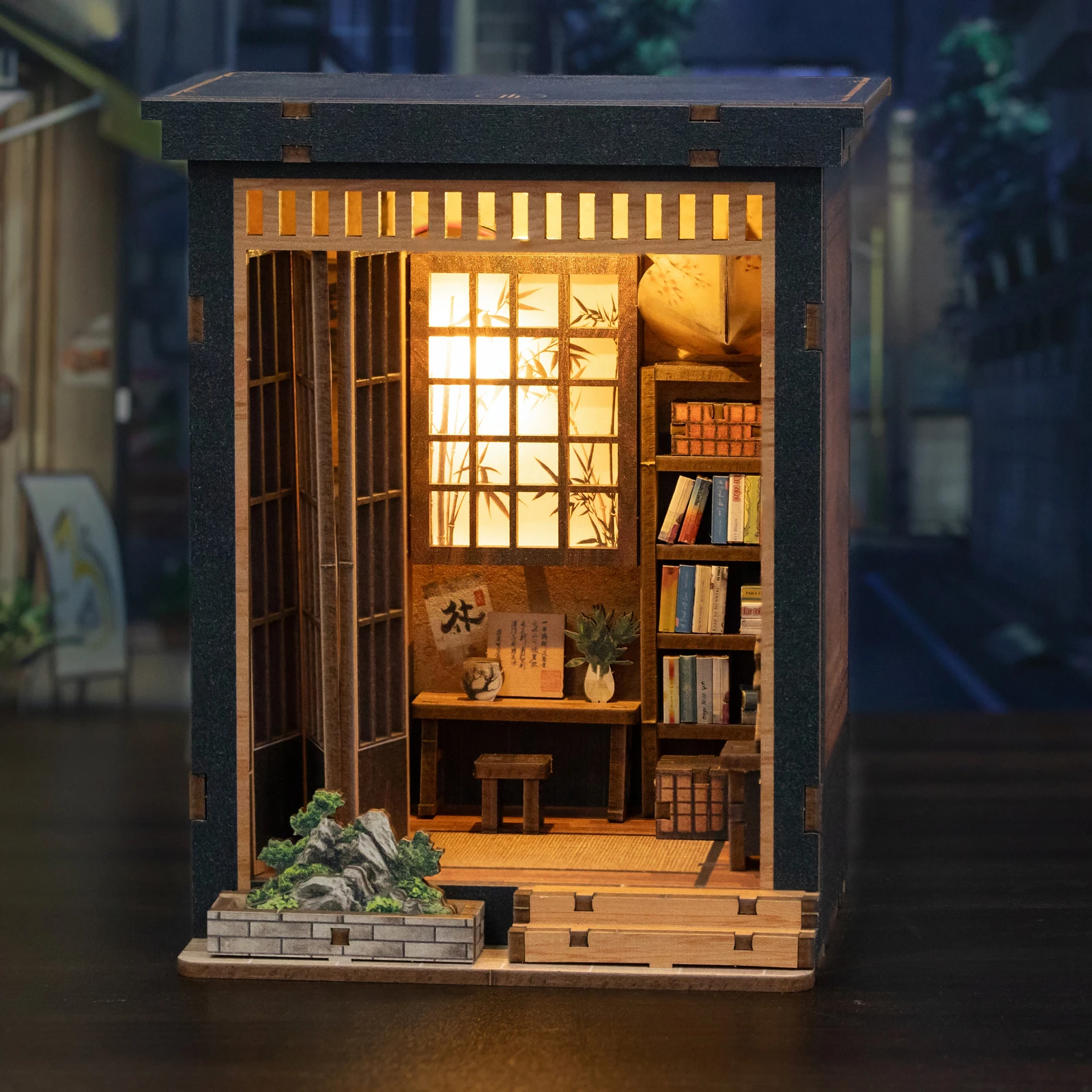 

НОВЫЙ DIY Serene Garden Melody Casa, деревянная миниатюрная модель, комплект 3D-головоломки, кукольные домики с мебелью для друзей, подарки на день рождения