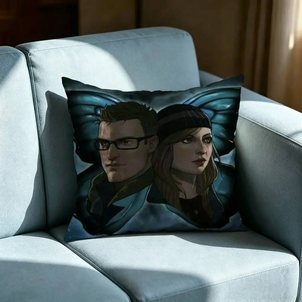 Mike Josh U-Until D-Dawn Pillow cover gift High definition digital printing,Surprise  vivid pattern Household.