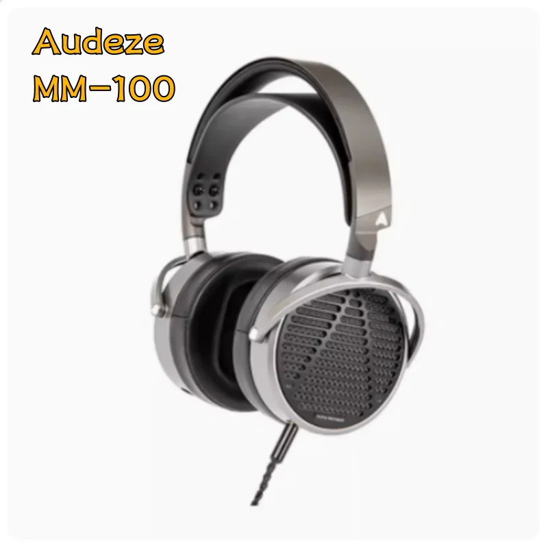 Audeze MM-100 Monitoring Grade Headworn Flat Magnetic Earphones with Wired Fever HIFI Earphones