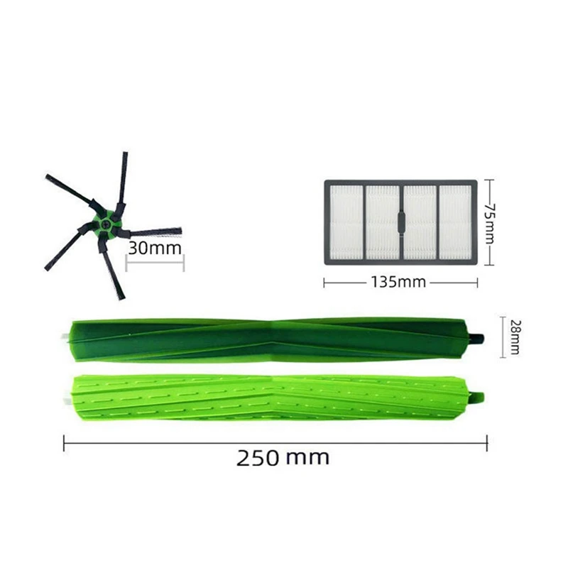 Ersatz zubehör Teile Kit für Irobot Roomba S9 S9 9550 Serie Roboter Staubsauger