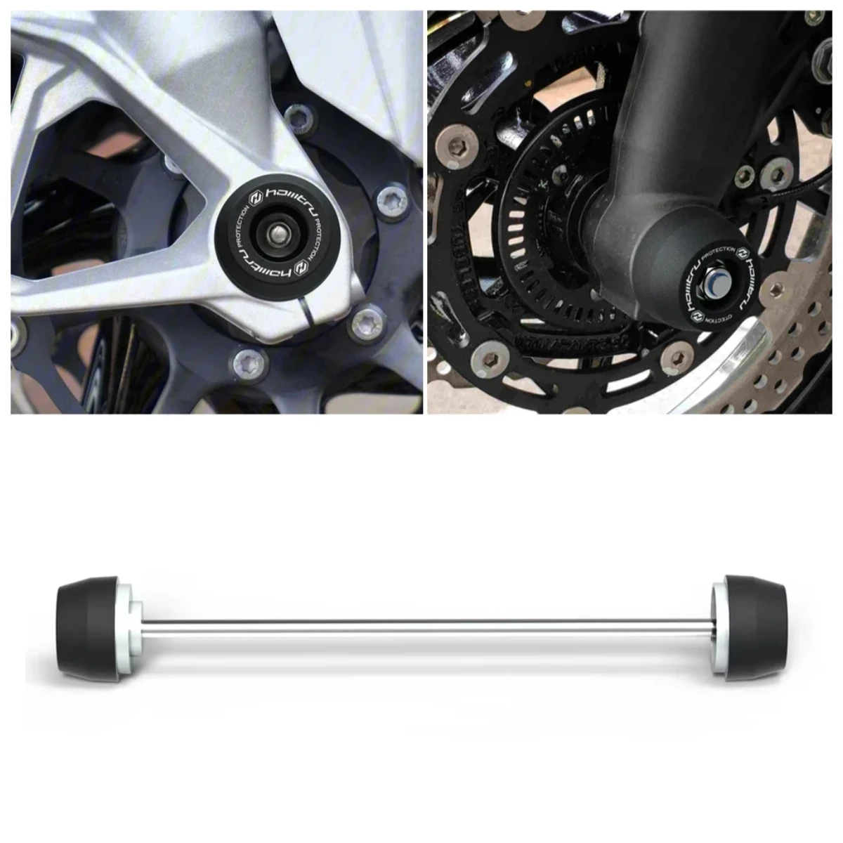 

For Aprilia RSV4 2009-2023 Shiver / Dorsoduro 900 2018-2021 Motorcycle Front Spindle Bobbin Protection