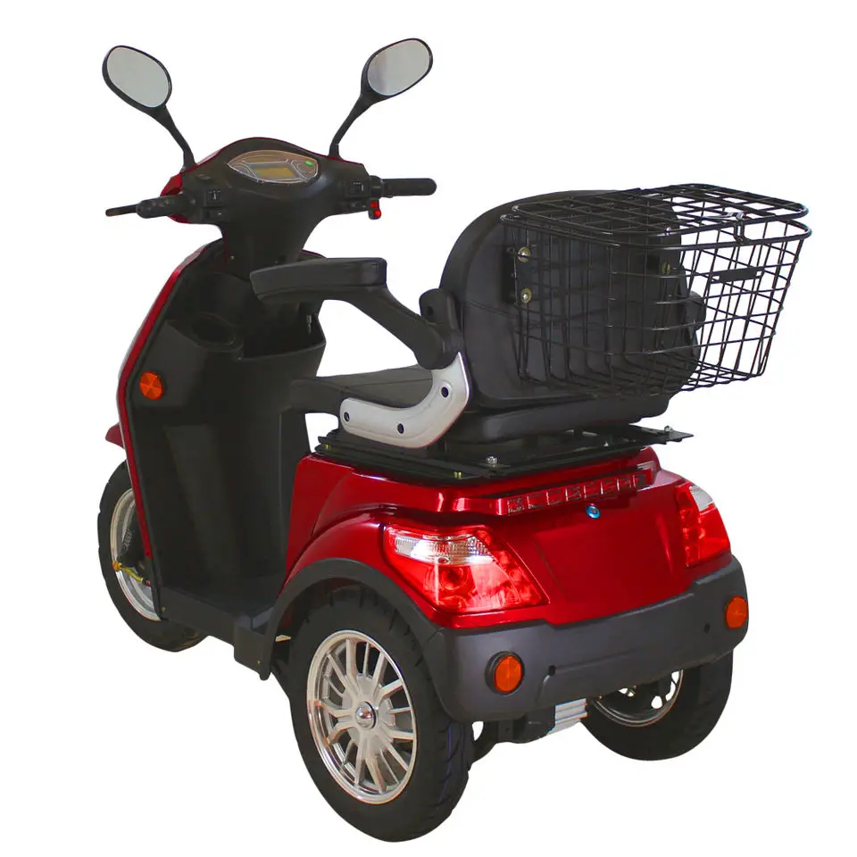 2023New 3 Wheels Adults E-Scooter Handicapped Scooter Wheelchair Tricycle