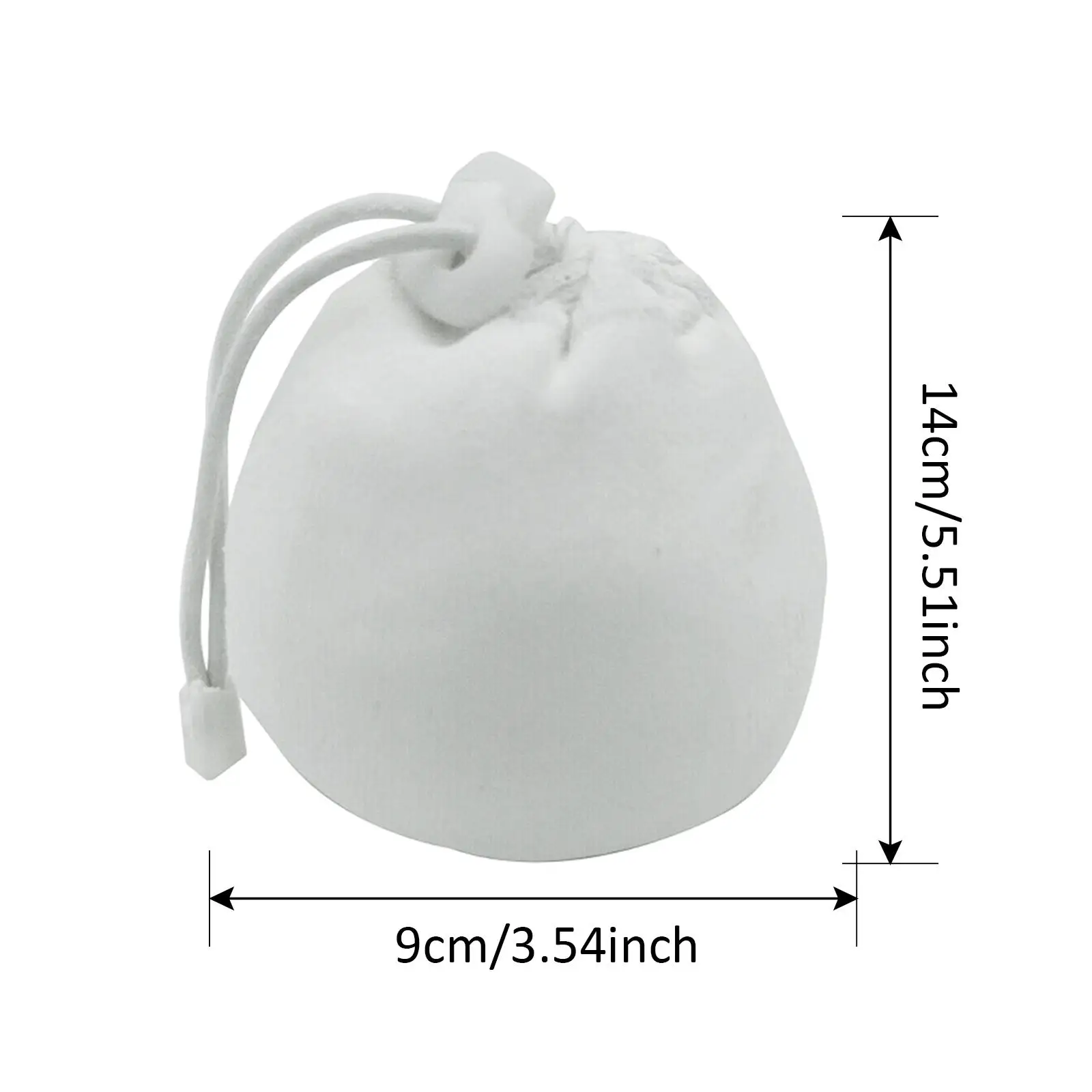 Gymnastics Chalk Pouch Drawstring Bag for Climbing Chalk Bag Bouldering Weightlifting Workout