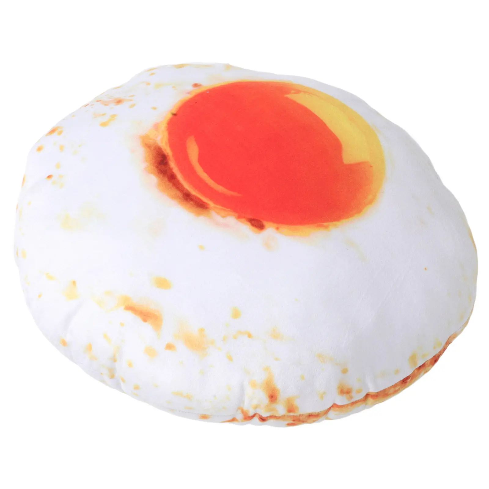 

Creative Food Pillow Realistic Fried Egg Cushion Soft Comfortable Decorative Egg Throw Pillow for Couch Home Bed Novelty Food
