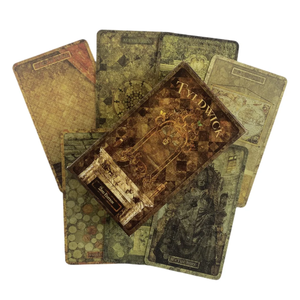 Tyldwick Tarot Cards A 78 Deck Oracle English Visions Divination Edition Borad Playing Games