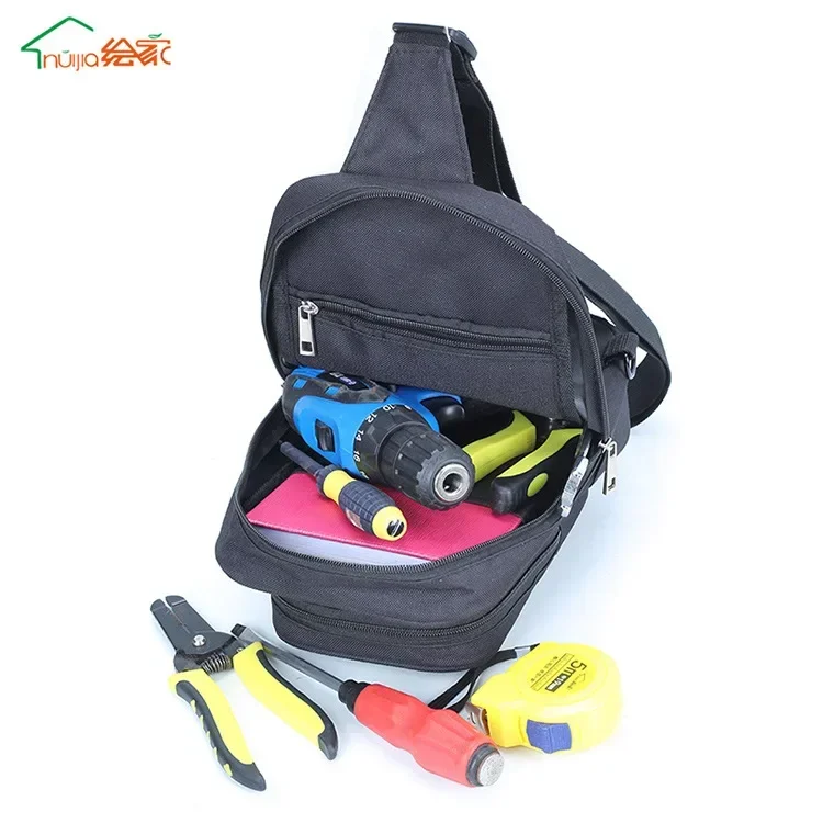 

Small Car Repair After-sales Small Backpack Portable Multi-functional Shoulder Canvas Tool Case