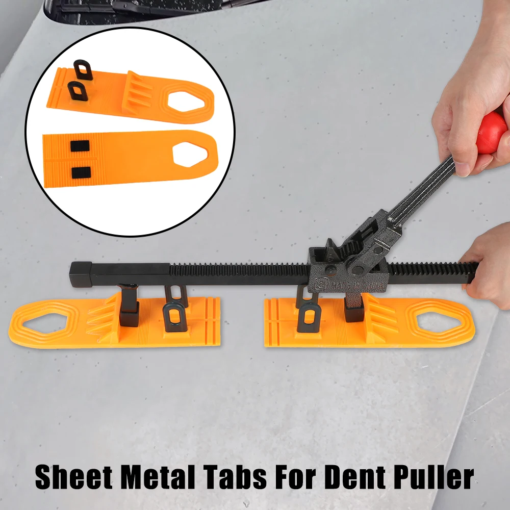

2pcs Universal Sheet Glue Pulling Tabs Car Dent Repair Tool Bodywork Repair Kit Automobile Accessries Dents Removal Tool