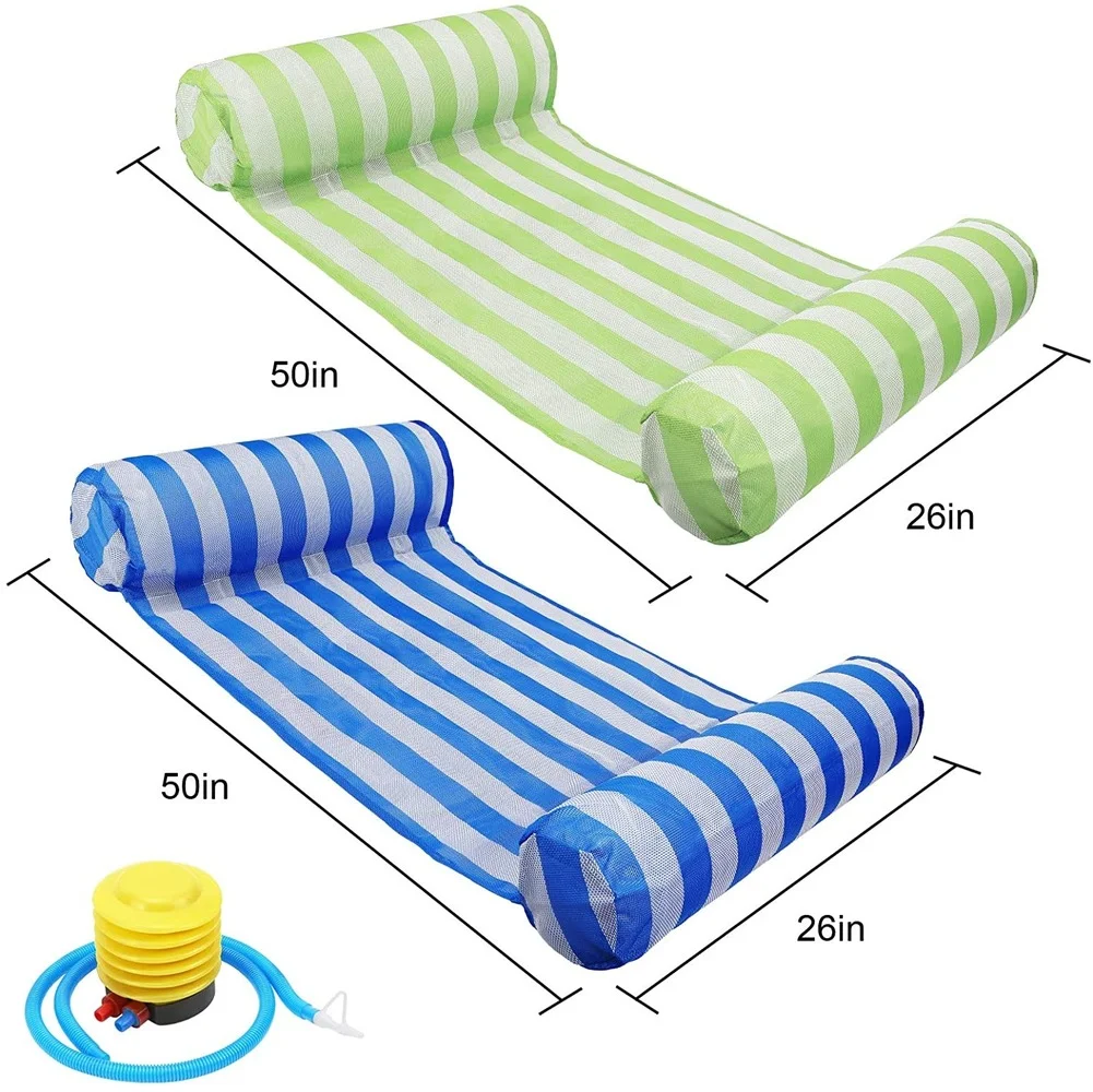 

Inflatable Pool Float for Adults, Portable Swimming Pool Lounge Chair, Comfortable Floating Lounger, Raft Water Floats