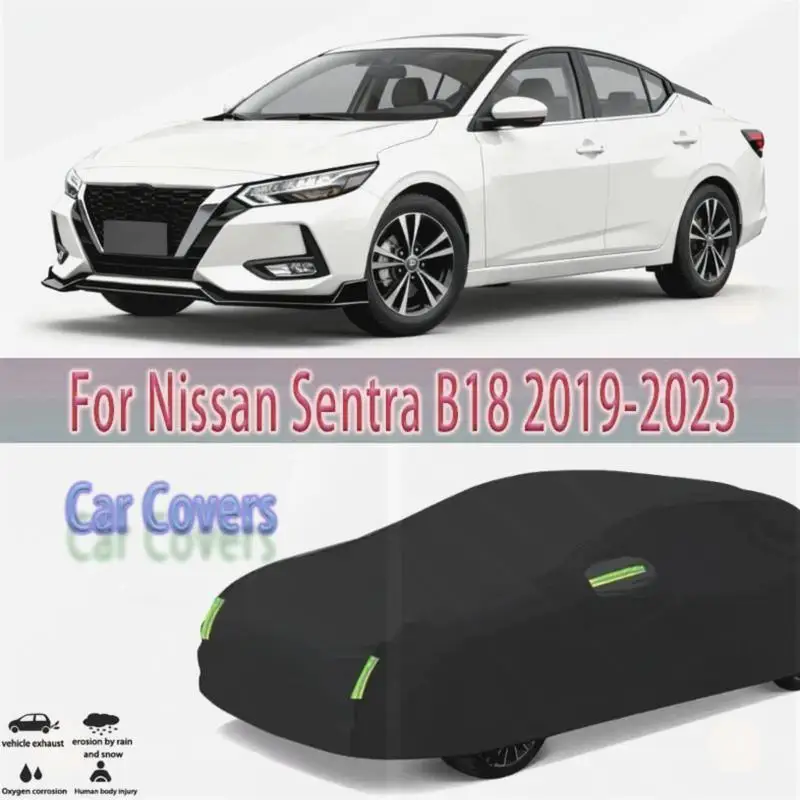 

Для Nissan Sentra B18 2019-2023 уличная защита водонепроницаемый снежный чехол солнцезащитный козырек пылезащитный полный автомобильный чехол