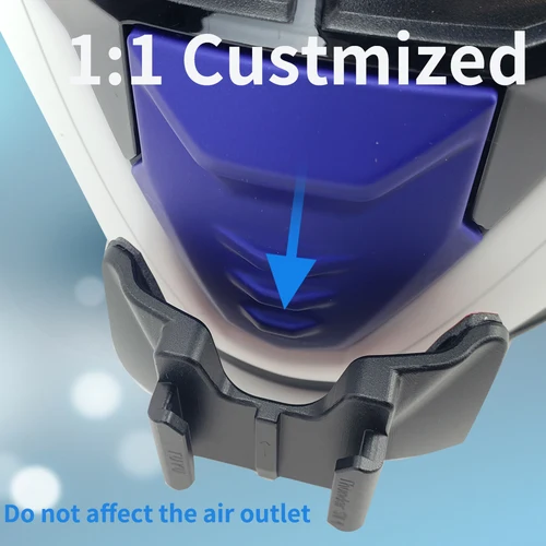 Imagen 2 del producto TUYU CamSteer español MT Thunder 4 3SV ATOM casco de motocicleta de cara completa personalizado soporte de barbilla para GoPro Insta360 Accesorios