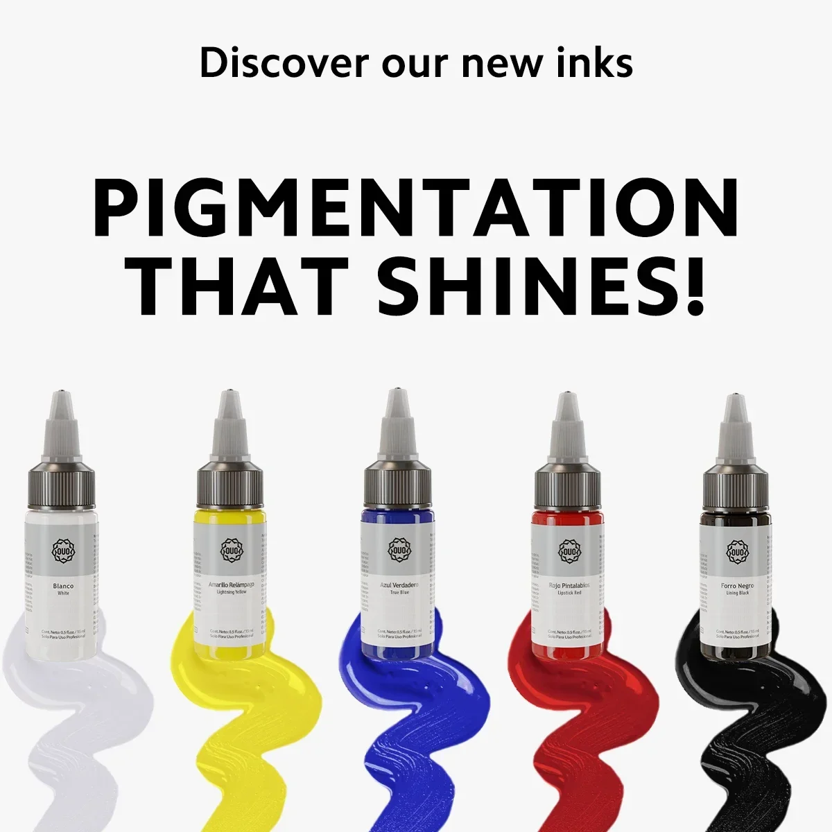 حصري جميع أحبار الوشم OUO المفضلة باللون الأسود في أوقية واحدة #2