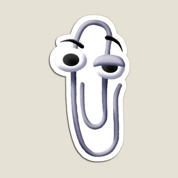 

Магнитная декоративная игрушка Clippy, домашние наклейки, милый детский холодильник, забавный детский Магнитный Красочный Держатель для фотографий