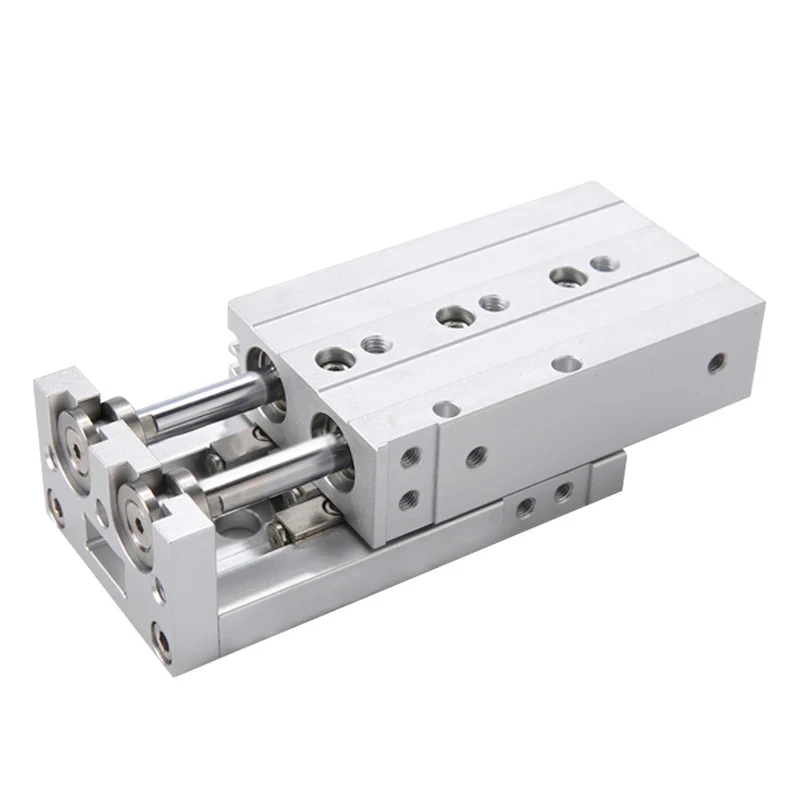 

MXS Pneumatic Cylinder Guide Rail Precision Slide With Magnetic High Pressure Resistance 6mm Bore 10/20/30/40/50mm Stroke