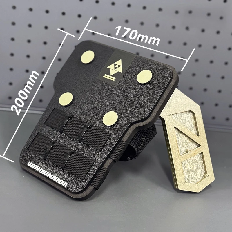 Outdoor Portable EDC Multifunctional Tactical Shoulder Armor Mild Defense Tool (Cosplay Prop)