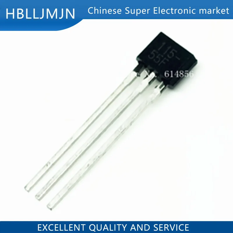 10PCS  2SA1115  2SA1115-F TO92 2SC2603 C2603 EACH 5PCS