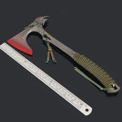 35cm Apex Legends Weapon Raven Bite Bloodhound Heirlooms Game Axe Metal Model Katanas Anime peripheral Swords Cospaly Gifts Toys