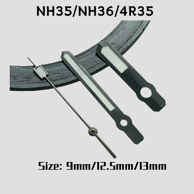 

NH35 Hand Mechanical Watch Modified Hands NH36 Modified Dive Watch C3 Green Luminous Watch Assembly Parts