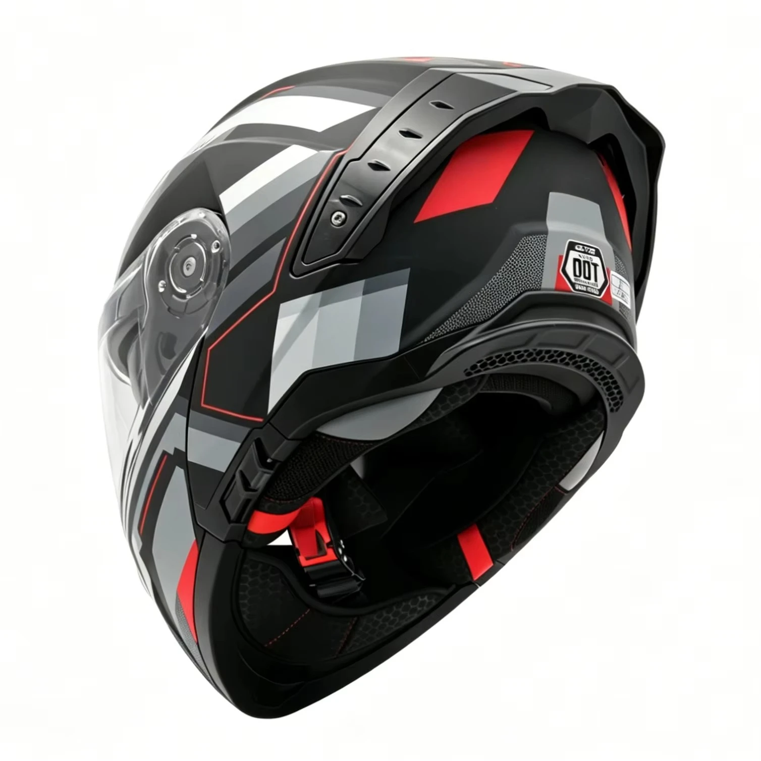 Motorcycle Helmet Sun Visor Inner - Großhandel ABS Mattschwarzer Offener Motorrad-Schutzhelm DOT-Zertifiziert