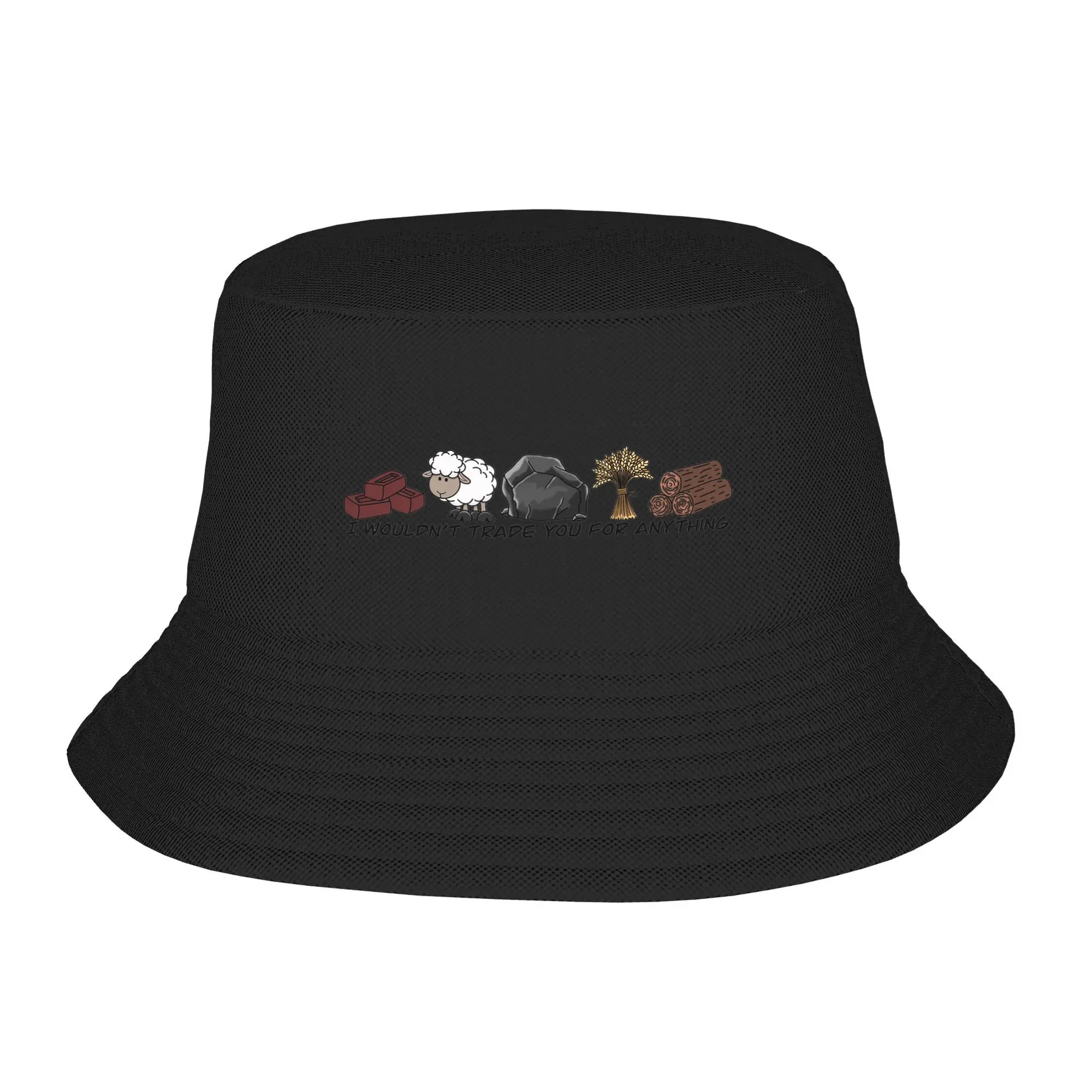 Я не торговля, что ты за все, капка-ведро из катана, панамские шляпы-бобы, уличные крутые двусторонние кепки унисекс для летней пляжной рыбалки