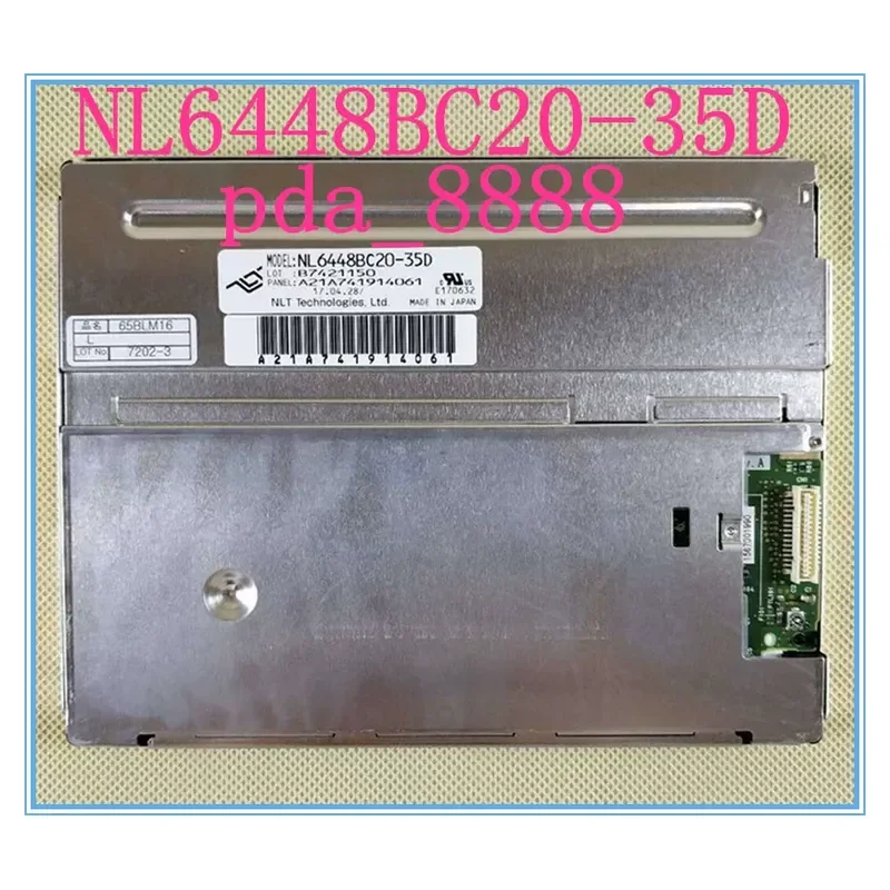 For Original New NEC 6.5 Inch NL6448BC20-35D Display LCD Screen Inner Screen Replacement