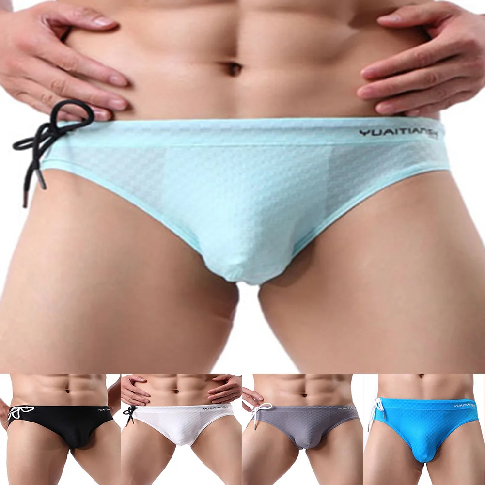

Мужские бесшовные тонкие трусы, дышащая сумка, мужское нижнее белье, удобные трусы, мужские трусы