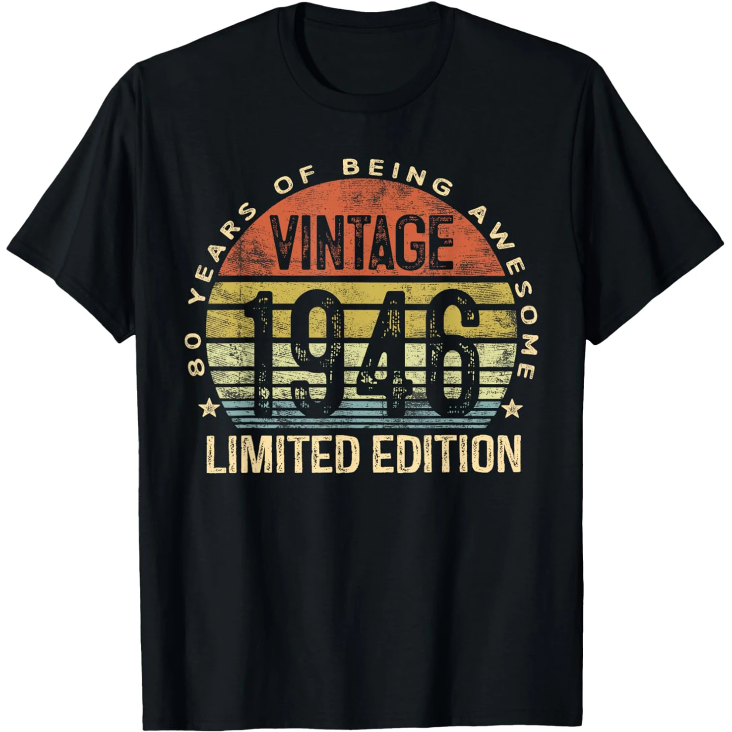 I Am 74 Plus 1 Funny 1946 Grafik-T-Shirts für Männer und Frauen, reine Baumwolle, Humor, Streetwear, T-Shirt, kurzärmelig, Unisex, lockere Kleidung – Detail 2