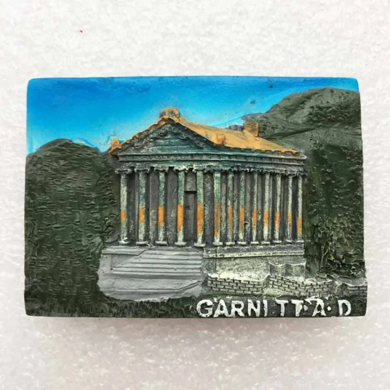 

Armenia Fridge Magnets Garni Temple Travelling Souvenirs Khor Virap Fridge Stickers Christmas Gifts Photo Wall Magnetic Stickers