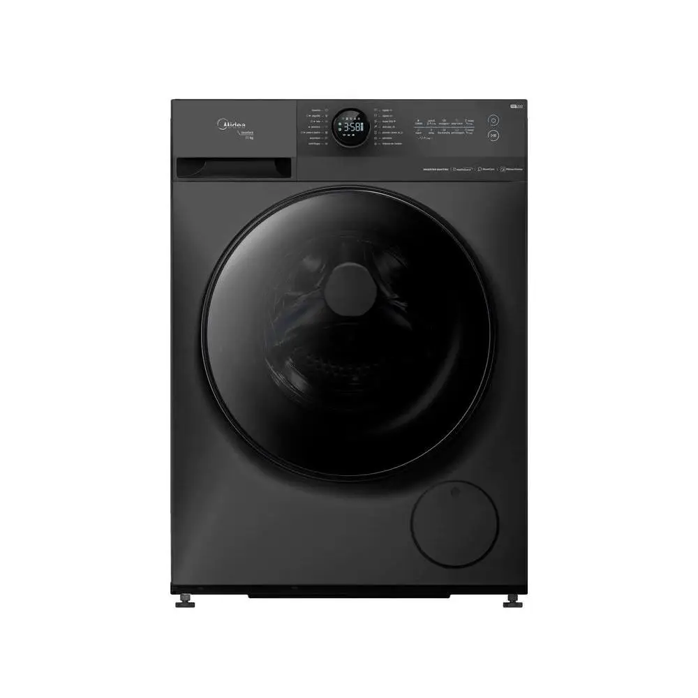 Máquina de Lavar Roupas Midea 11kg Inverter  Healthguard Wi-fi MF201W110WB/GK Titanium