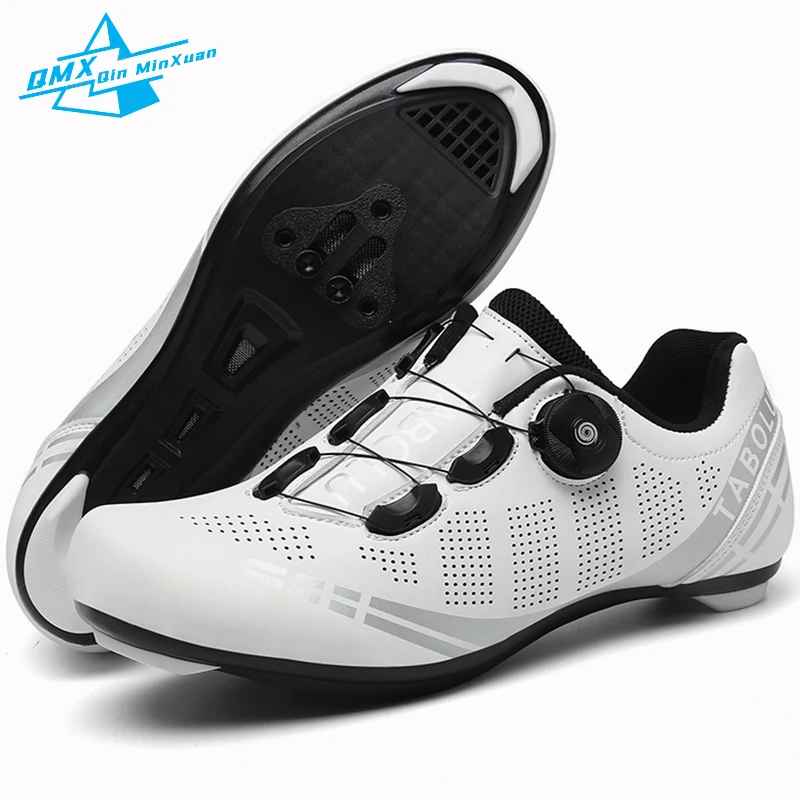 

Cycling Shoes Road Bike Men White Racing Bike Self-Locking Speed Mtb Bicycle Sneakers Women Flat Cleats Mountain Cycling Footwea