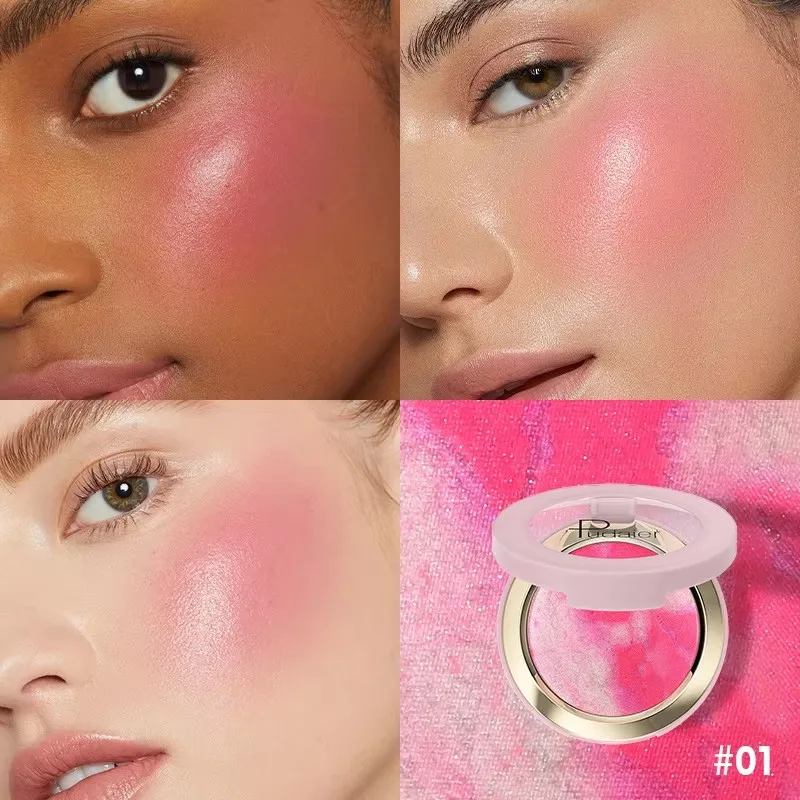 8 Colors Matte Blush Cream Foundation Mushroom Concealer Blush Long-lasting Nude Blush Face Makeup Cosmetics.