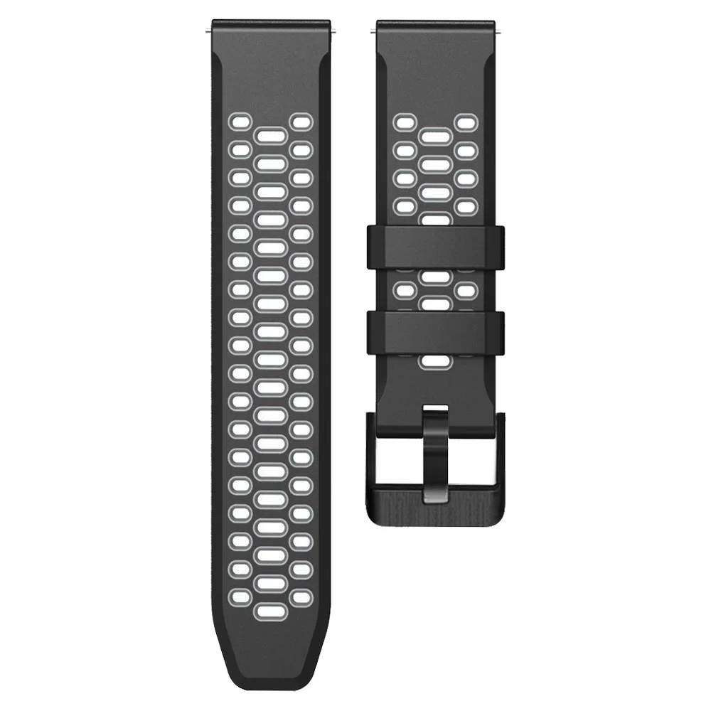 Мягкий силиконовый ремешок 22 мм для HUAWEI WATCH GT5 4 46 мм / Watch 4 Pro GT5 3 2 Pro Спортивный браслет для Huawei Ultimate / Замена