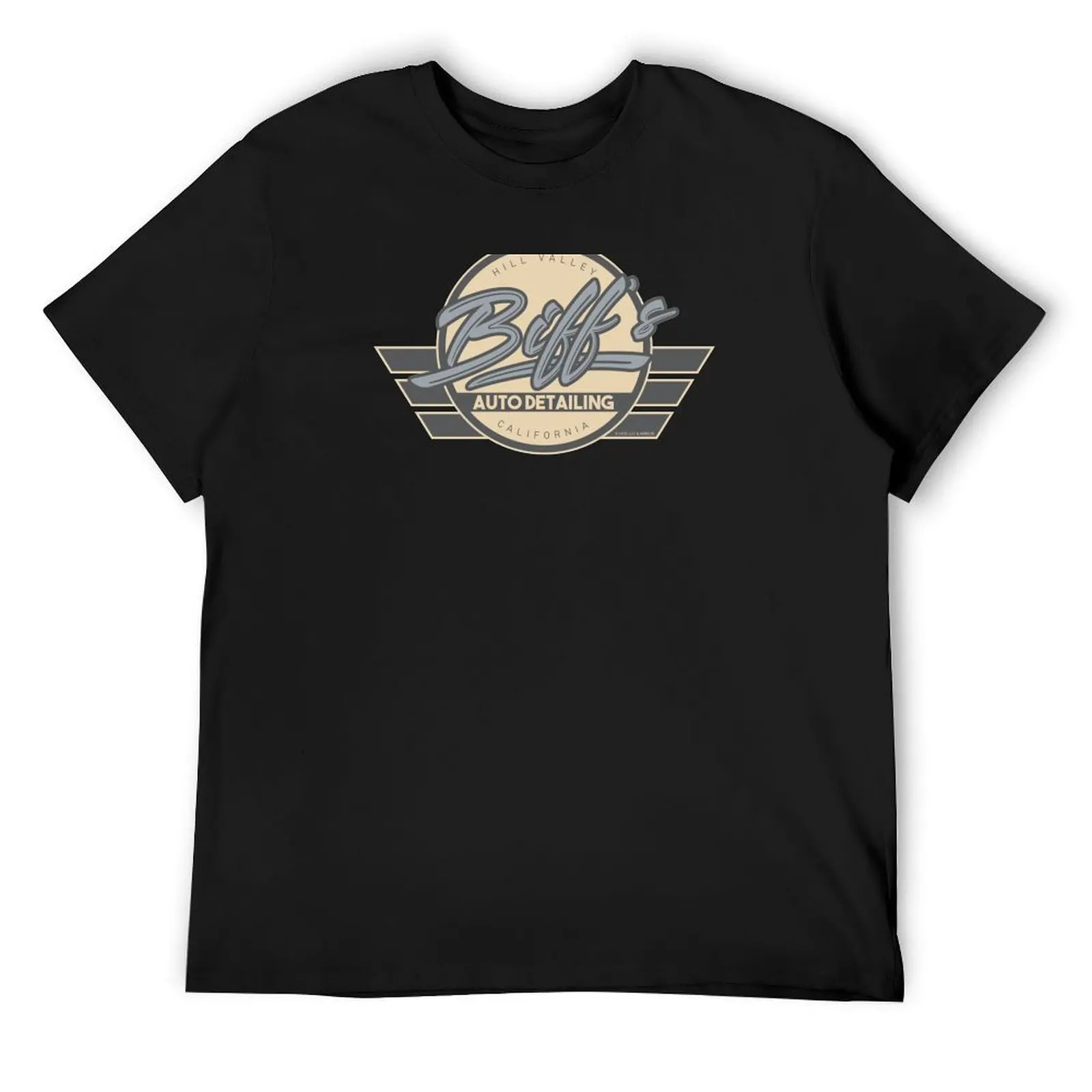 Biff's Auto Detailing. Back To The Future Movie T-Shirt plus sizes custom shirt t shirts for men graphic