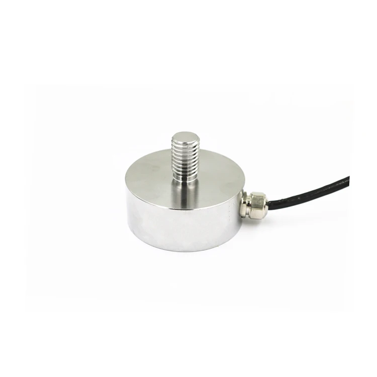 Best Selling Stainless Steel Pancake Force Sensor Mini 0.1-5T Tension Compression Load Cell For Mold Assembly